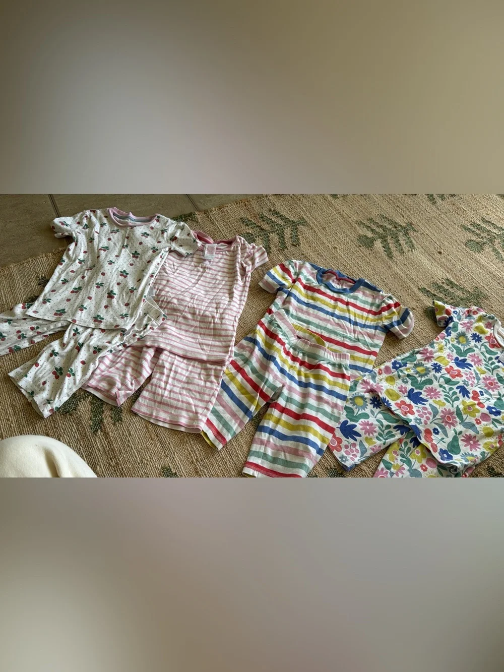 Mini Boden Girls' - 4 sets of PJ’s